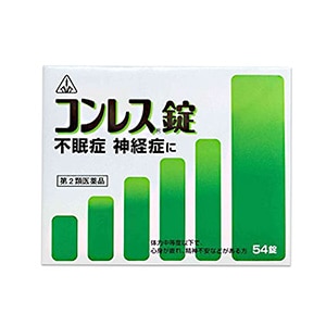 【ホノミ漢方】コンレス錠54錠　酸棗仁湯｜剤盛堂薬品【第2類医薬品】