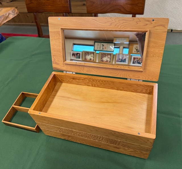 【OL1251/10】大型　屋久杉　トレイ　小物入れ　24×36ｃｍ 001015000002_2ctxkWC.jpg