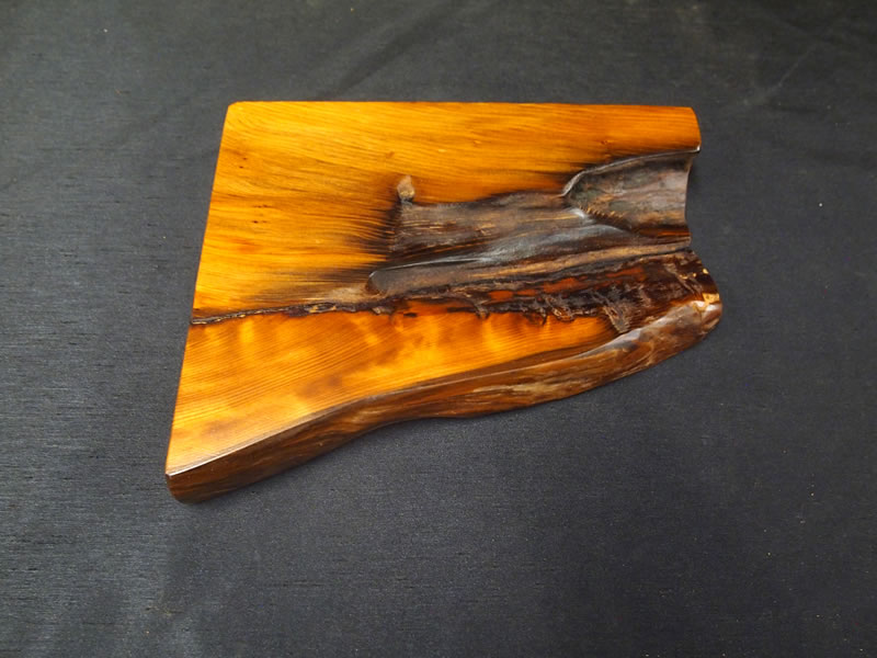 屋久杉花台置物木製花台天然木