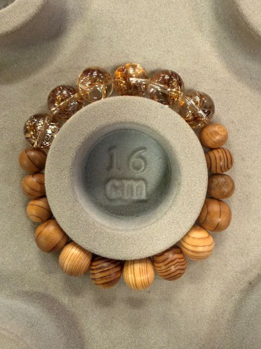 ���׿� �֥쥹��å�8mm+10�����ܶ�������徽12mm�����16cm)6121