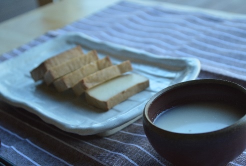 遠野どぶろく　おつまみセット【どぶろく300mlと燻製豆腐のセット】