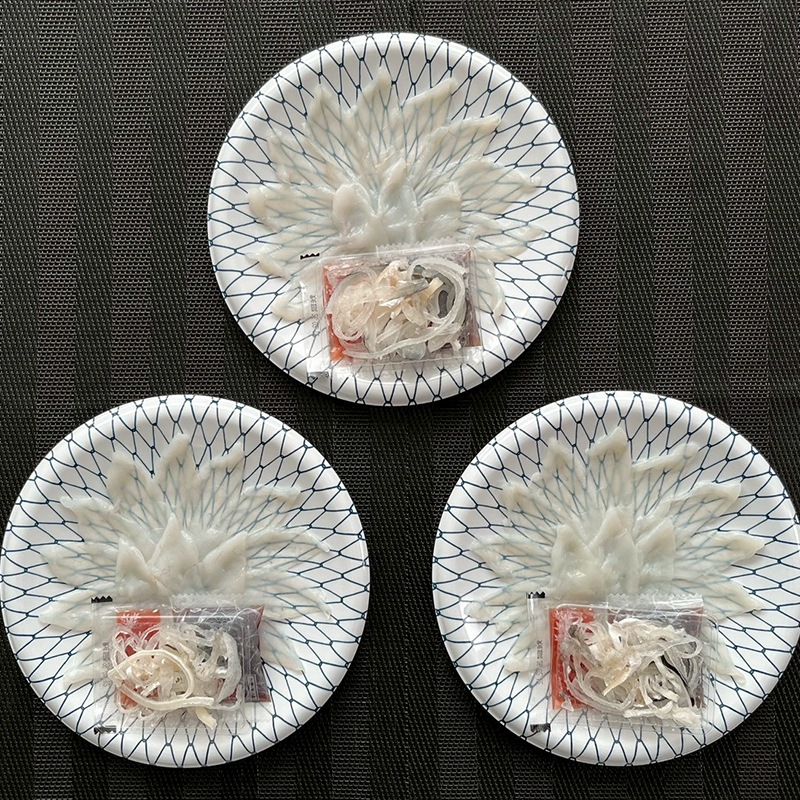 トラフグ刺身3皿セット