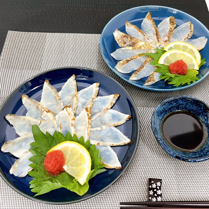 ふぐ・のどぐろ炙り刺し味くらべセット