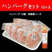 ハンバーグセット10個入〈冷凍品〉箱入|やまがきの通販