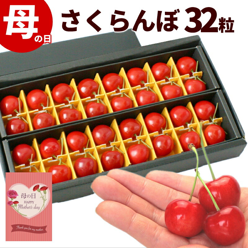 母の日 ギフト 山形県産 加温さくらんぼ 「佐藤錦」 | 02_さくらんぼ