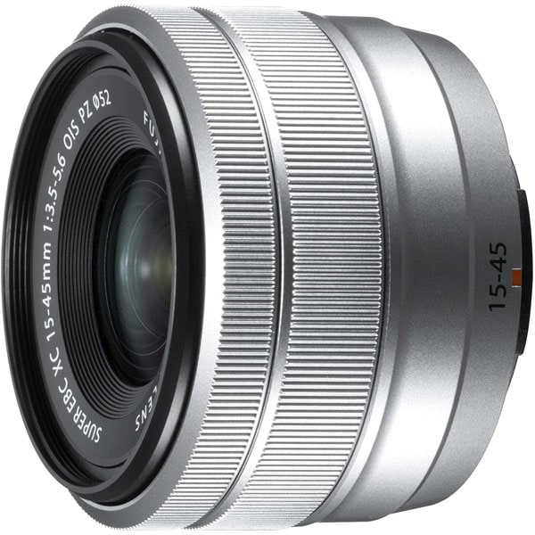 Fujifilm XC15-45mm ズームレンズ 富士フイルム XC15-45mm F3.5-5.6 OIS PZ シルバー | 【新品