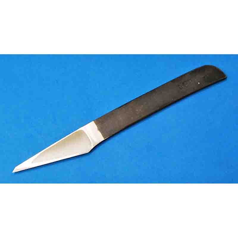 田斎作 菖蒲刀子(小刀) 槌目仕上げ 18mm六分 切り出しタイプ | 打ち