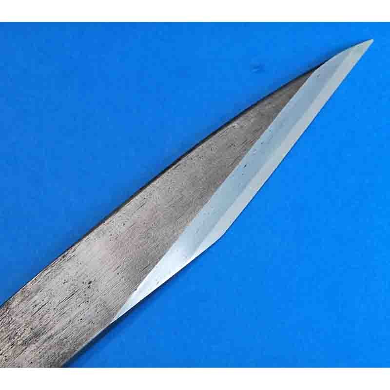 二代目 千代鶴貞秀作 鶴の舞 切出小刀 24mm 八分 桐箱入り