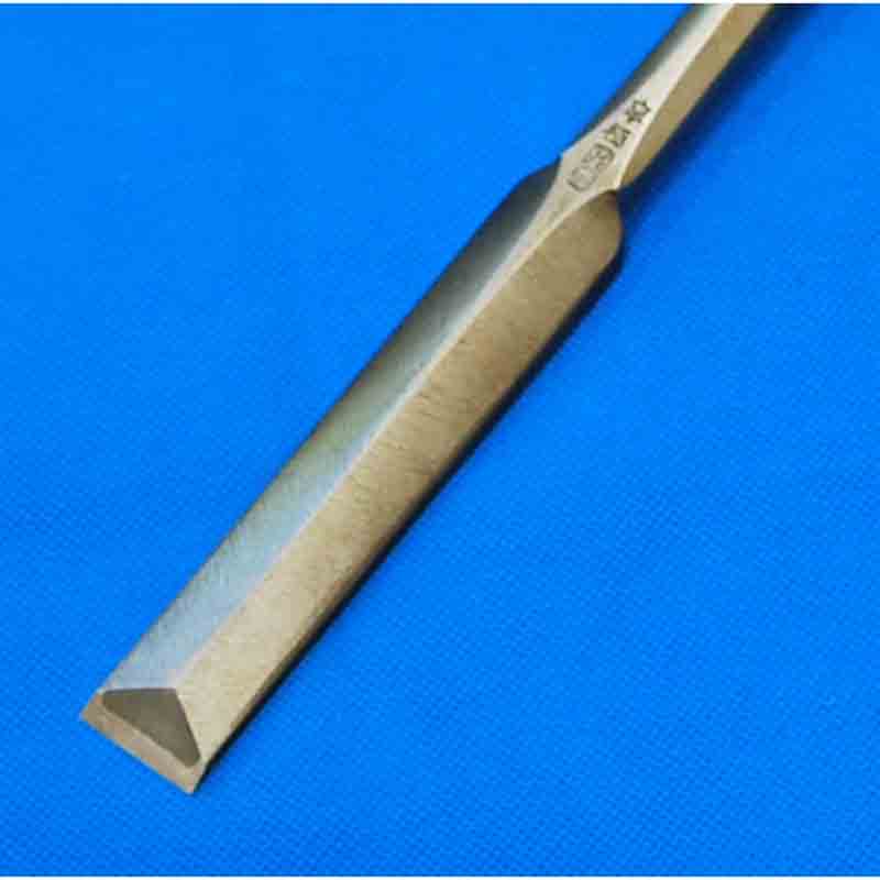 田斎作 大突鑿 総磨き仕上 八分（24mm）一寸六分（48mm）紫檀柄付