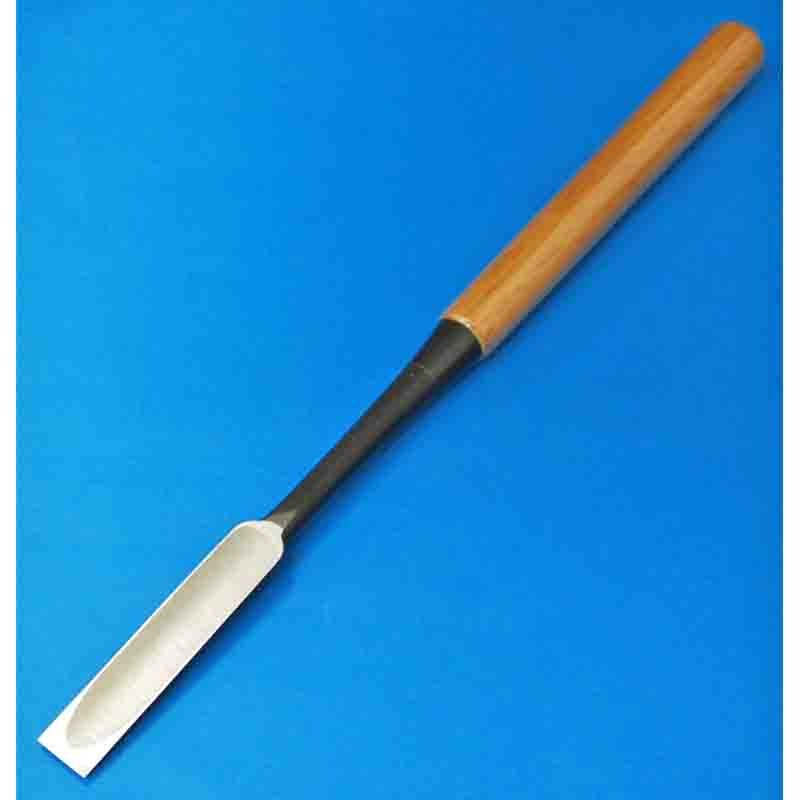 田斎作 黑仕上 薄鑿(木成鑿） 18mm 6分 赤樫柄付 | 大工道具（匠の逸品  