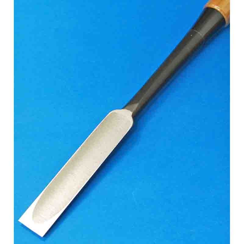 田斎作 黑仕上 薄鑿(木成鑿） 18mm 6分 赤樫柄付 | 大工道具（匠の逸品  