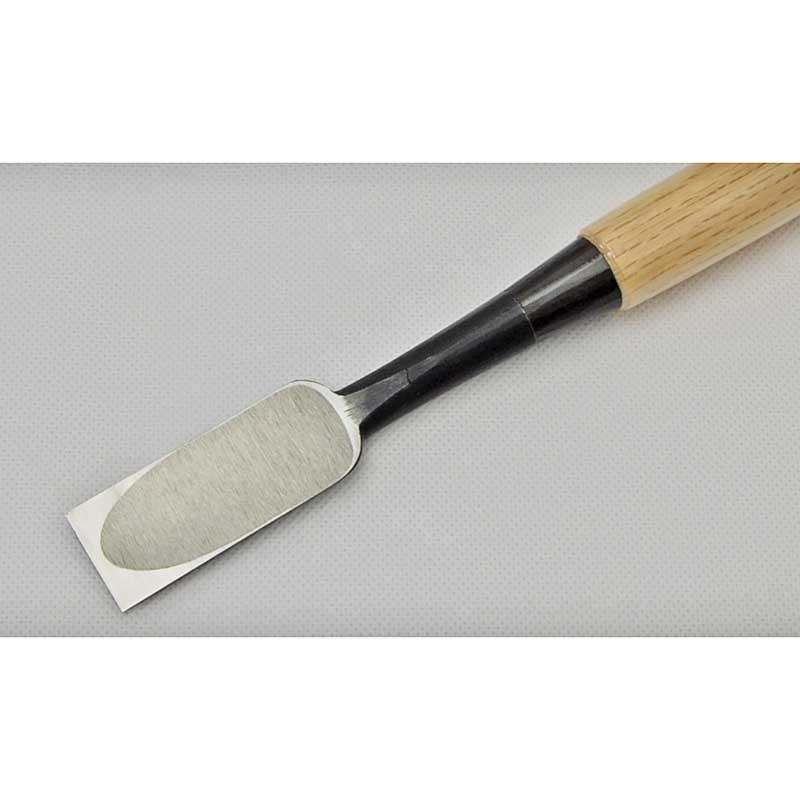田斎作 山源 黑仕上 追入鑿 8分 24mm 白樫柄付 | 打ち刃物 | パワー