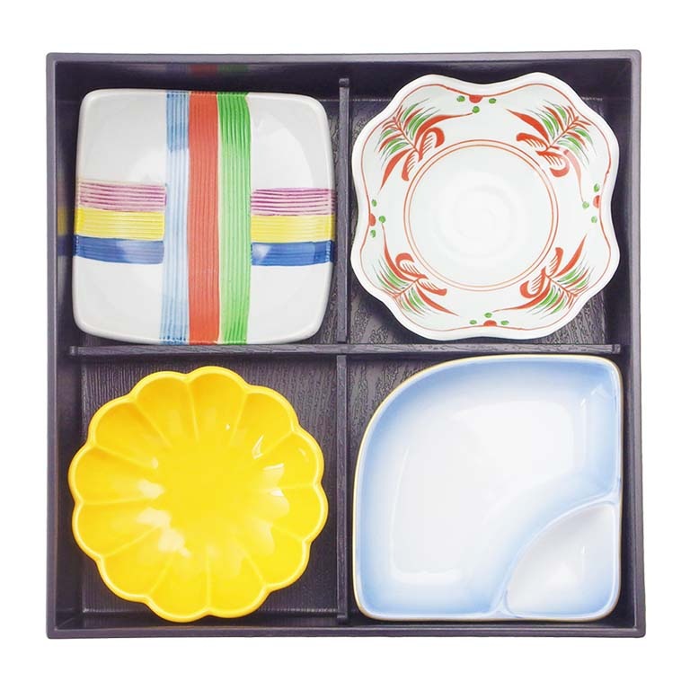 松花堂 四つ仕切り 箱・蓋付(樹脂製) - すべての商品 - 食器 HatsuZan