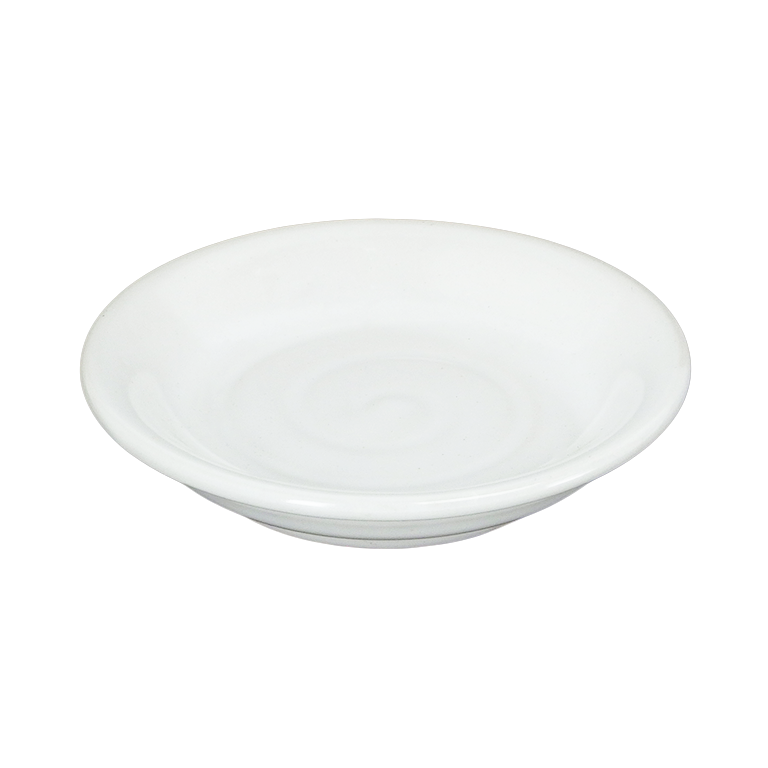 乳白 丸小皿 - すべての商品 - 食器 HatsuZan Online Shop
