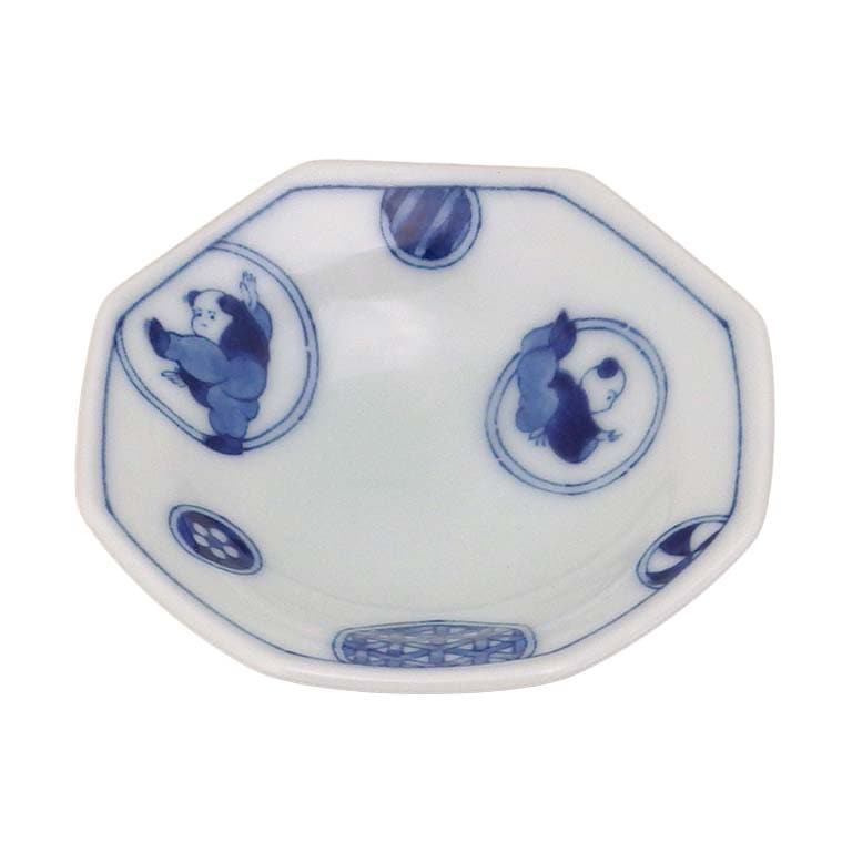 丸紋唐子 八角小付 - すべての商品 - 食器 HatsuZan Online Shop