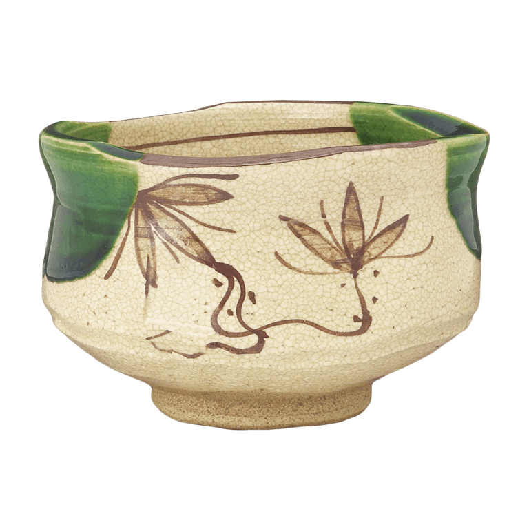 黒織部クルス茶碗 隆司造 黒織部茶碗(くろおりべちゃわん) Kuro