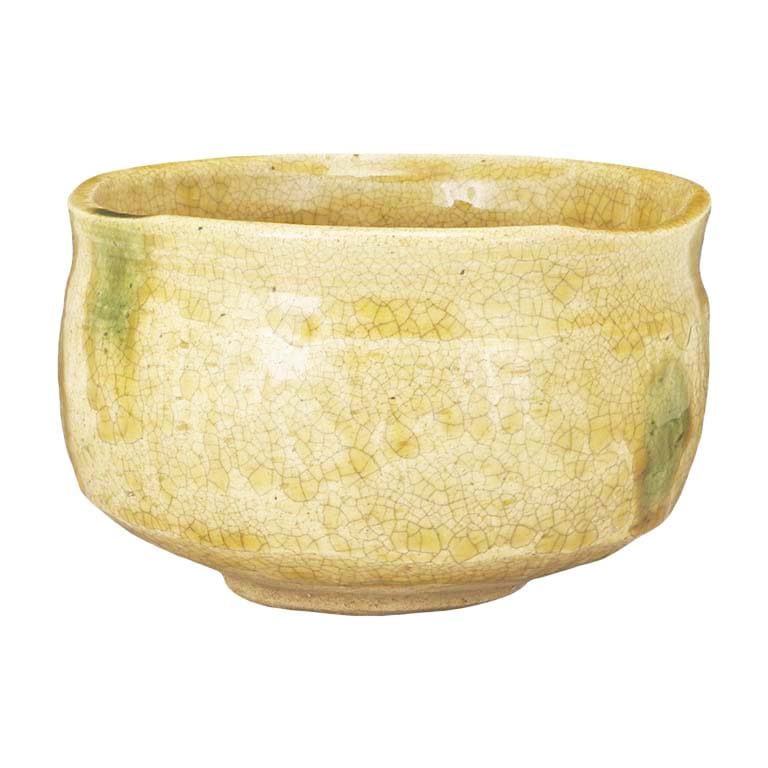 黄瀬戸茶碗(加実作)(木箱) - すべての商品 - 食器 HatsuZan Online