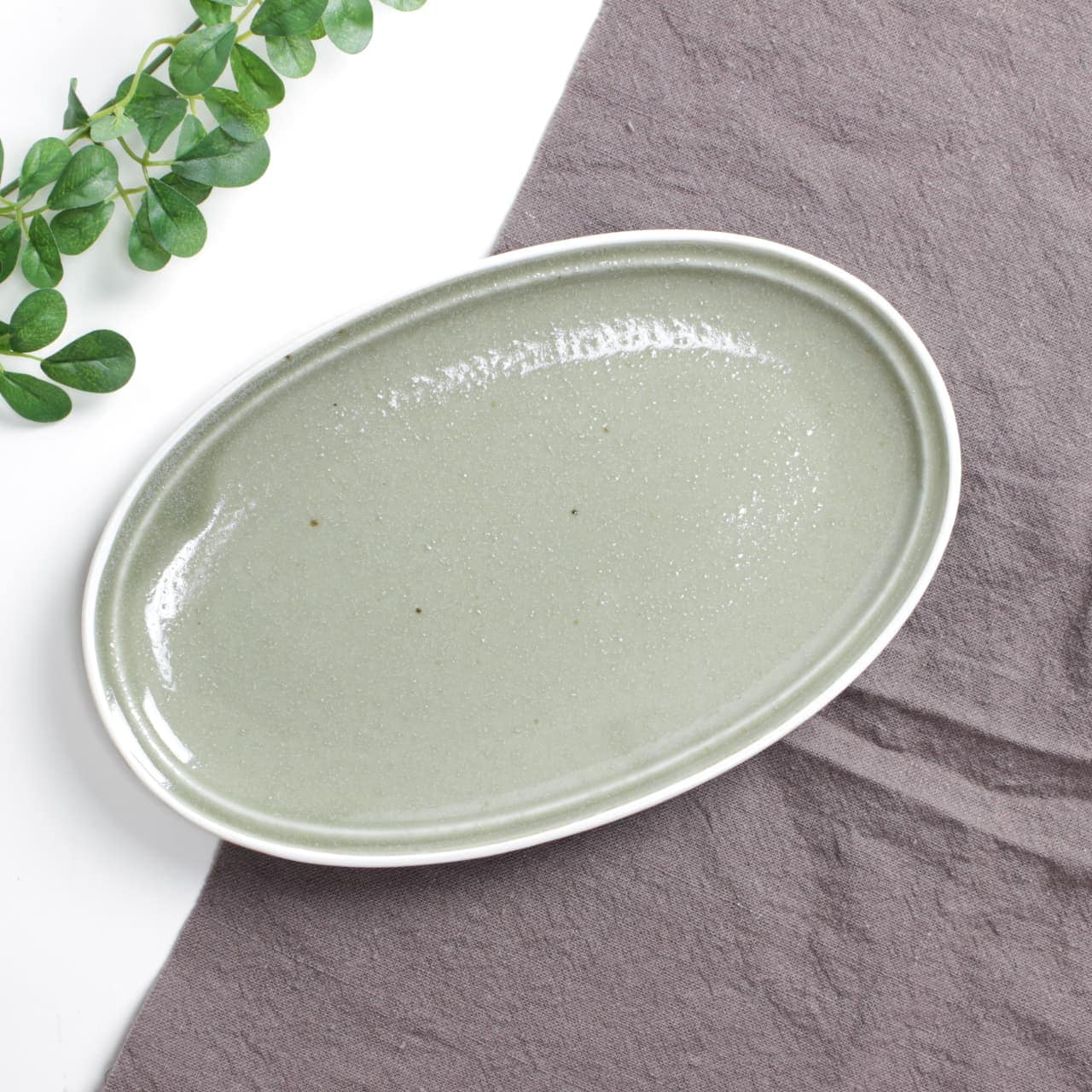 専用です】 石木文 てふてふ 楕円形皿 専用です】 石木文 てふてふ