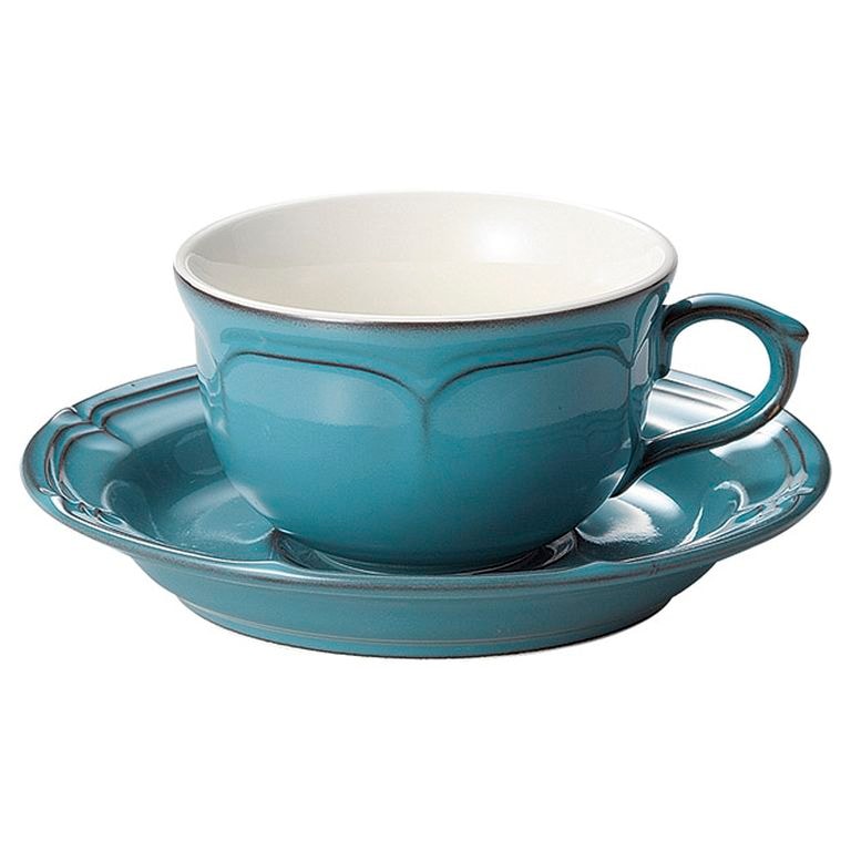 ラフィネ アンティークブルー ティーカップ&ソーサー - すべての商品