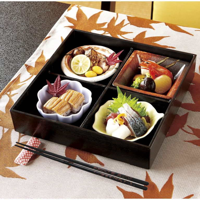 松花堂弁当　4客 松花堂弁当 4客