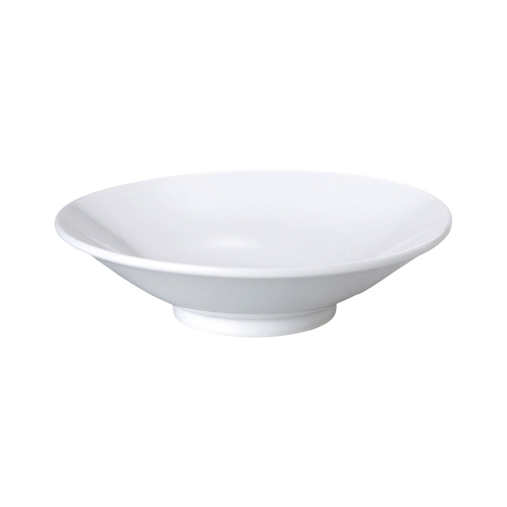 白中華 切立高台23cm浅丼【名入加工可能】 - すべての商品 - 食器
