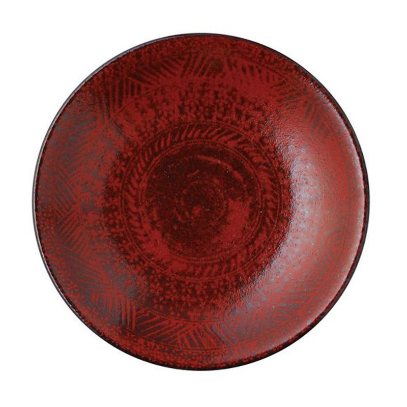 三島 銀朱 7.5皿 - すべての商品 - 食器 HatsuZan Online Shop