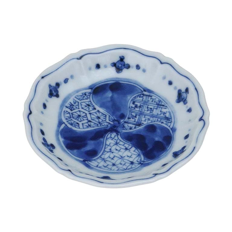 祥瑞舟絵中皿　骨董/磁器　永楽妙全　作 10客売り おまめさん専用 祥瑞舟絵中皿 骨董/磁器 永楽妙全 作 10客売り おまめさん
