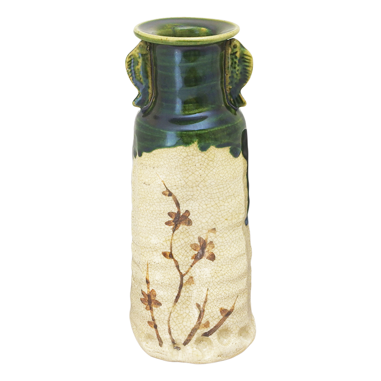 織部鯉耳置花入(景陶作)(木箱) - すべての商品 - 食器 HatsuZan