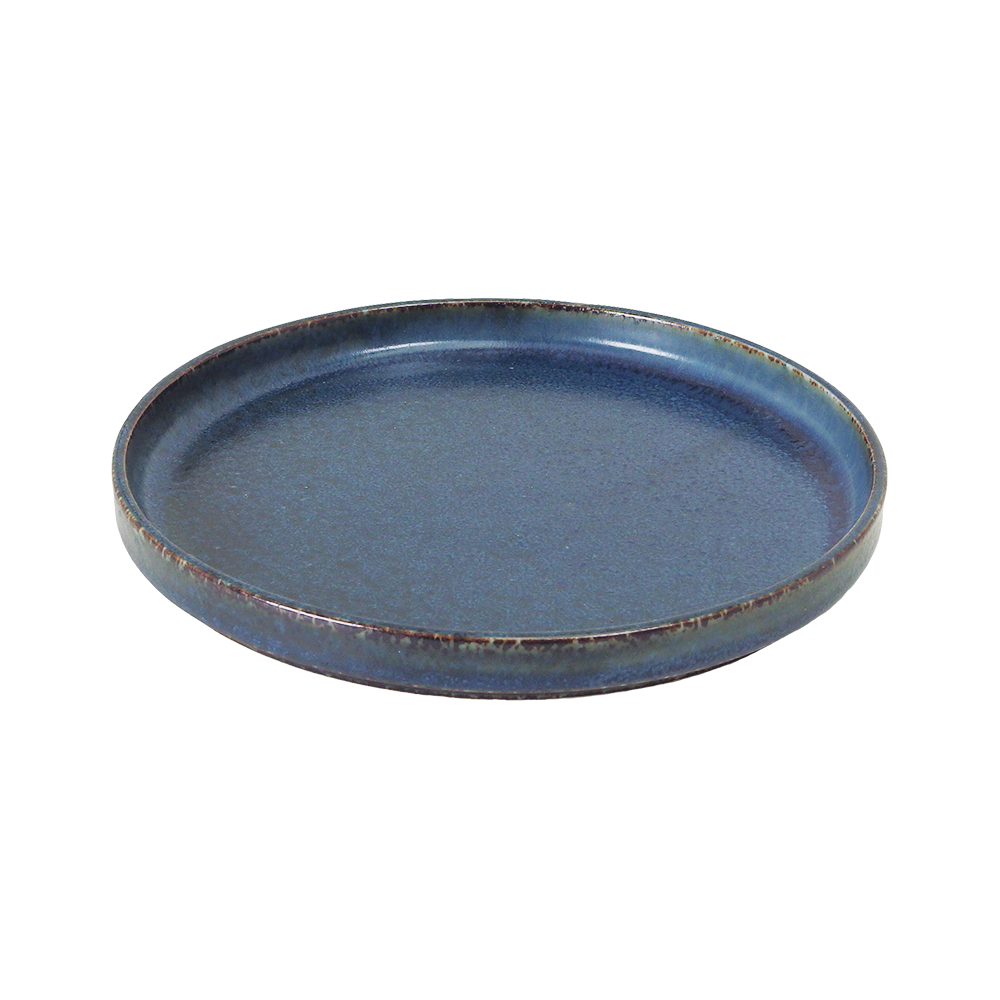 いらぼブルー 19cm 切立丸プレート - シーン別に選ぶ,洋食器,丸皿