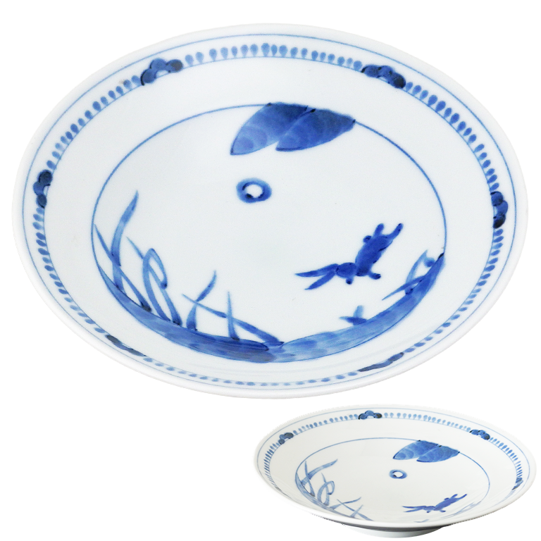 浜うさぎ ｒｉリム六 深皿 すべての商品 食器 Hatsuzan Online Shop
