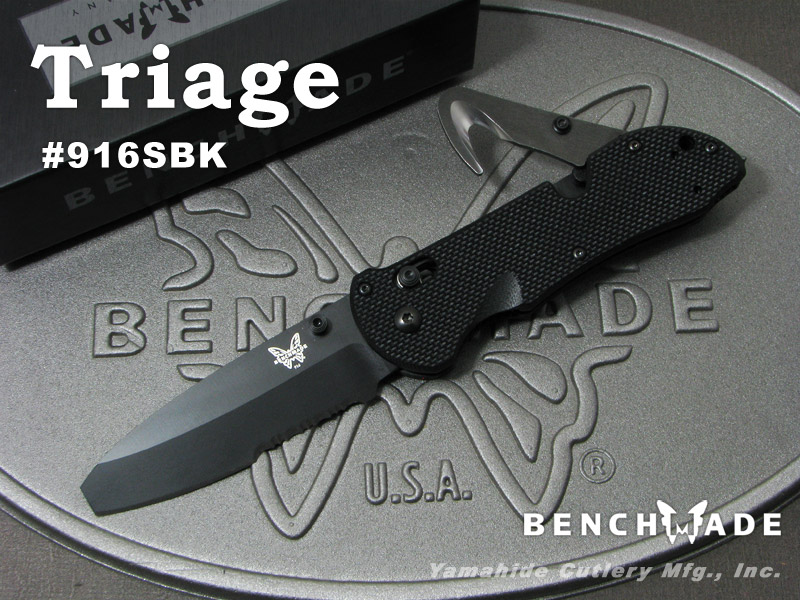 A*y様 (5174)ベンチメイド9170ブラッククラス　トリアージレスキュー米 2026年最新BENCHMADE A*y様 (5174)ベンチメイド9170ブラッククラス