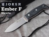 ジョーカー ナイフ CM123-P エンバー F マイカルタ ファイヤースチール付 ブッシュクラフトナイフ Joker EMBER FLAT BUSHCRAFT KNIFE MICARTA