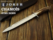 ジョーカー ナイフ CN31 シャモア クラウンスタッグ ハンティング シースナイフ JOKER CHAMOIS HUNTING KNIFE