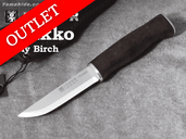 【アウトレット品】10%OFF　ジョーカー ナイフ CL130 プッコ サーモ・カーリーバーチ ブッシュクラフトナイフ Joker PUUKKO Bushcraft knife THERMO CURLY BIRCH Handle