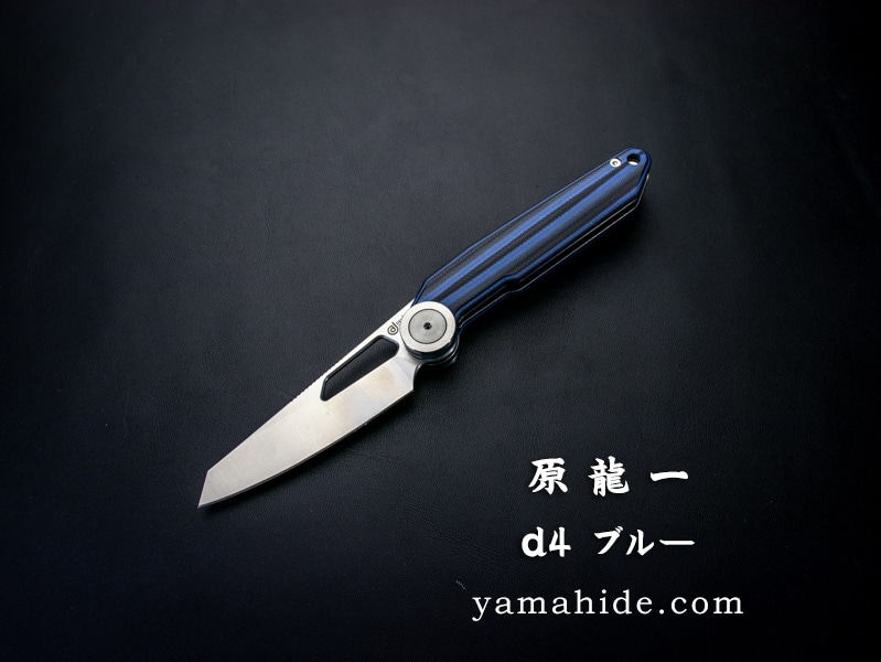 DEW ブランド d4 マイカルタ 折り畳みナイフ DEW HARA KNIFE