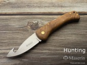 マセリン フォールディング ガットフック スキナー 折りたたみナイフ 762/OL Maserin HUNTING KNIFE SKINNER MOD OLIVE