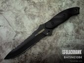 ブラックホーク ナイトエッジ フィクスドナイフ 直波コンビ刃 BH15NE10BK Blackhawk Nightedge Fixed Blade Knife