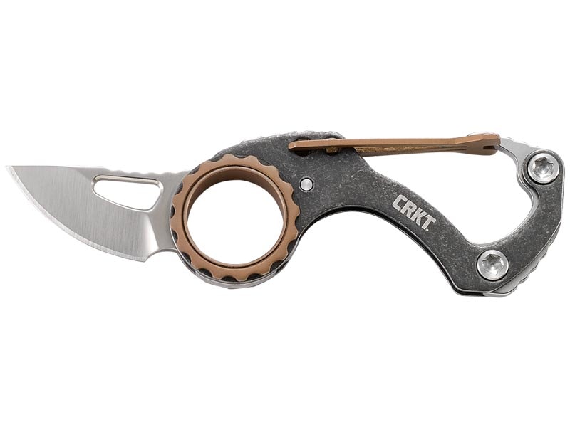 CRKT コンパノ カラビナ付 折りたたみナイフ Compano Pocket Knife EDC