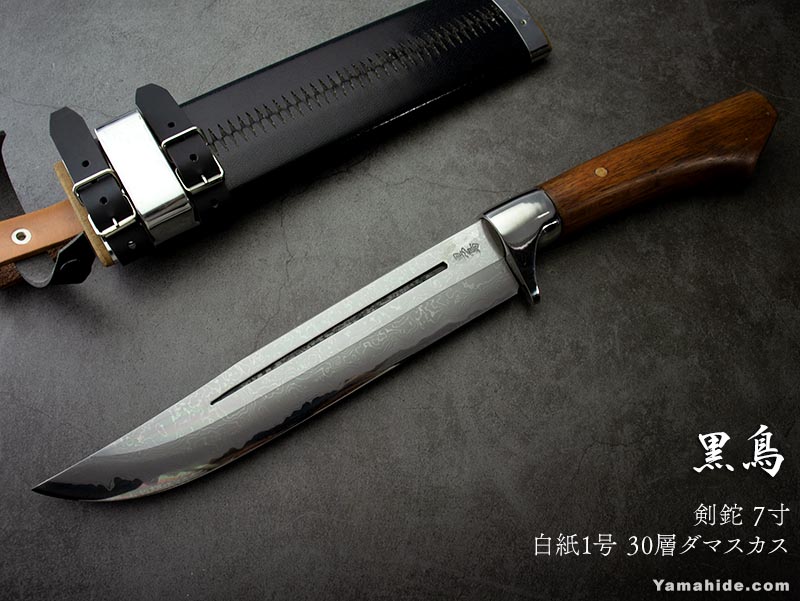新商品】原 幸治氏、 土佐打刃物 レッドオルカ 、 黒鳥