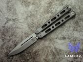 ベンチメイド 82 Laro グレイチタニウム バリソンナイフ BENCHMADE 82 LARO GRAY TITANIUM BALISONG