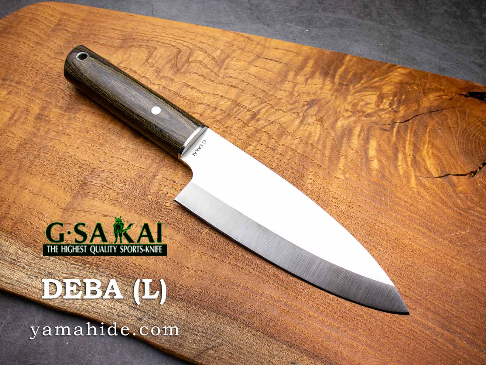 G・SAKAI アウトドアクッキング デバ M 出刃包丁 キャンプ用包丁 6A