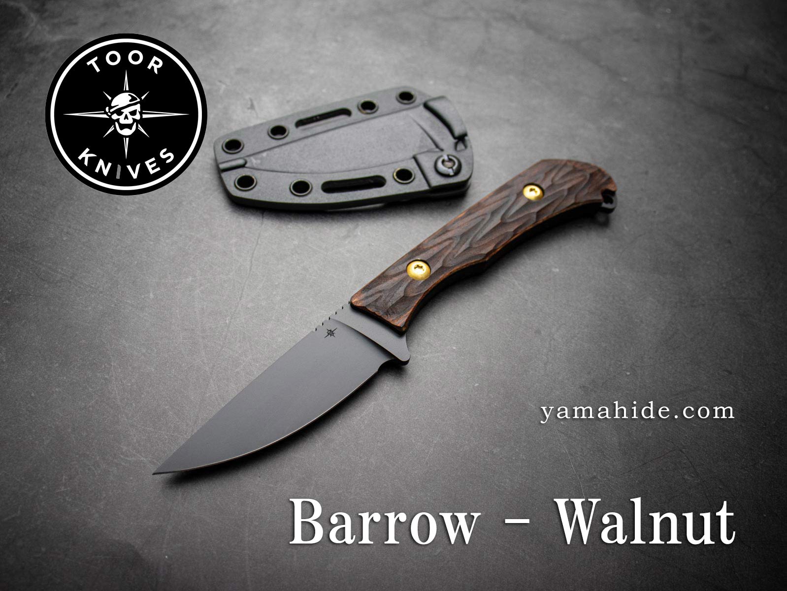 TOOR KNIVES Barrow Walnut バロウ ウォールナット CPM MagnaCut 軽量