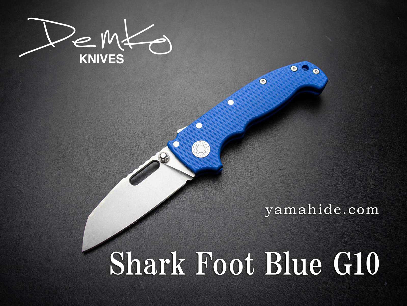 デムコ AD20I Slim Nitro-X7 Shark Foot ブルーG10 Shark Lock