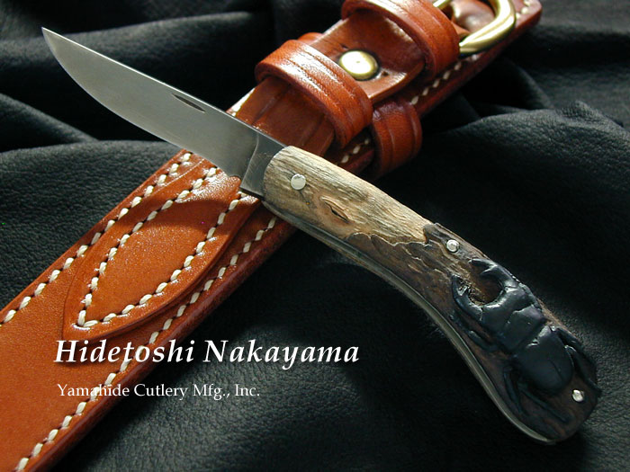 【受注生産】 中山 英俊 作 クワガタ折込 Hidetoshi Nakayama's Stag Beetle, Folder **Made to Order