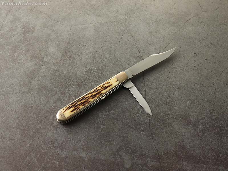 【純銀ハンドル】キングスパターンのブレッドナイフ 1970年 純銀ハンドル】キングスパターンのブレッドナイフ 1970年