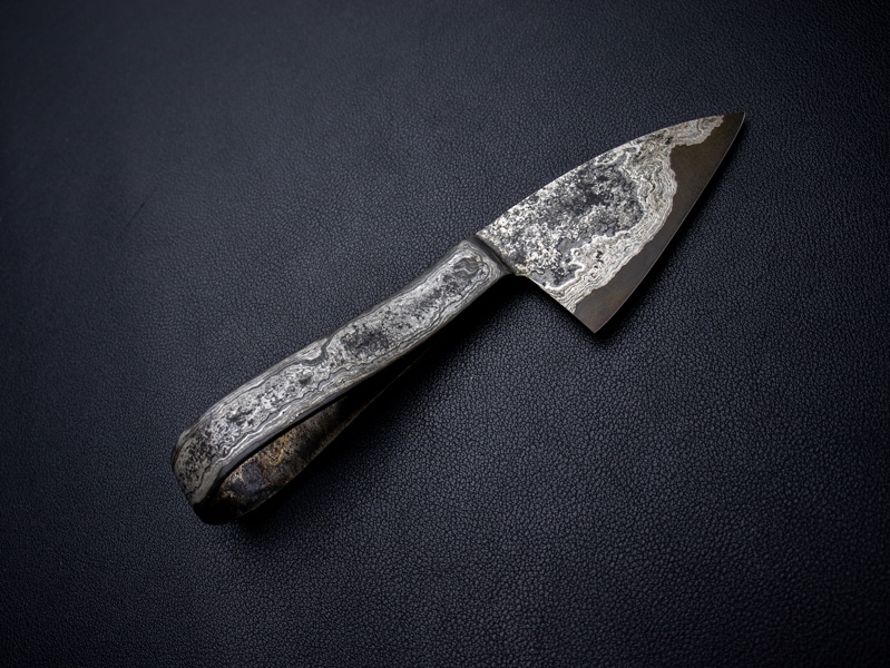 【本物のダマスカス製法】ダマスカスダガーのレプリカ【模造刀】 本物のダマスカス製法】ダマスカスダガーのレプリカ【模造刀