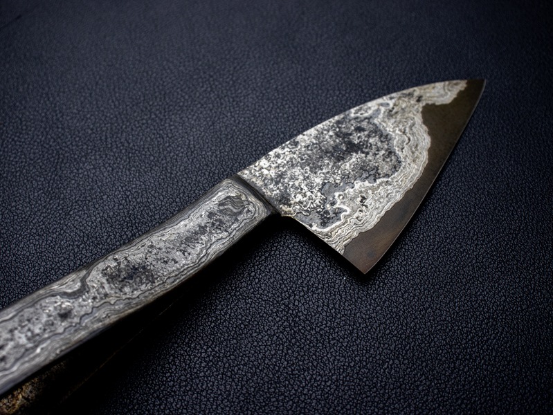 【本物のダマスカス製法】ダマスカスダガーのレプリカ【模造刀】 本物のダマスカス製法】ダマスカスダガーのレプリカ【模造刀