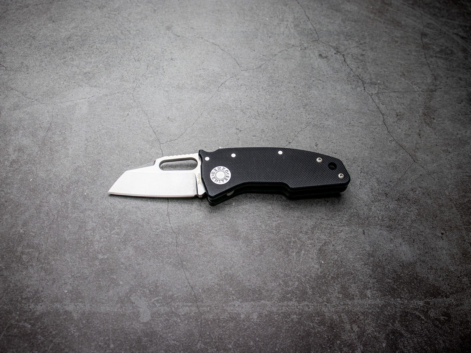 DEMKO KNIVES Nano-Shark 20CV Black G10 Shark Foot Shark-Lock