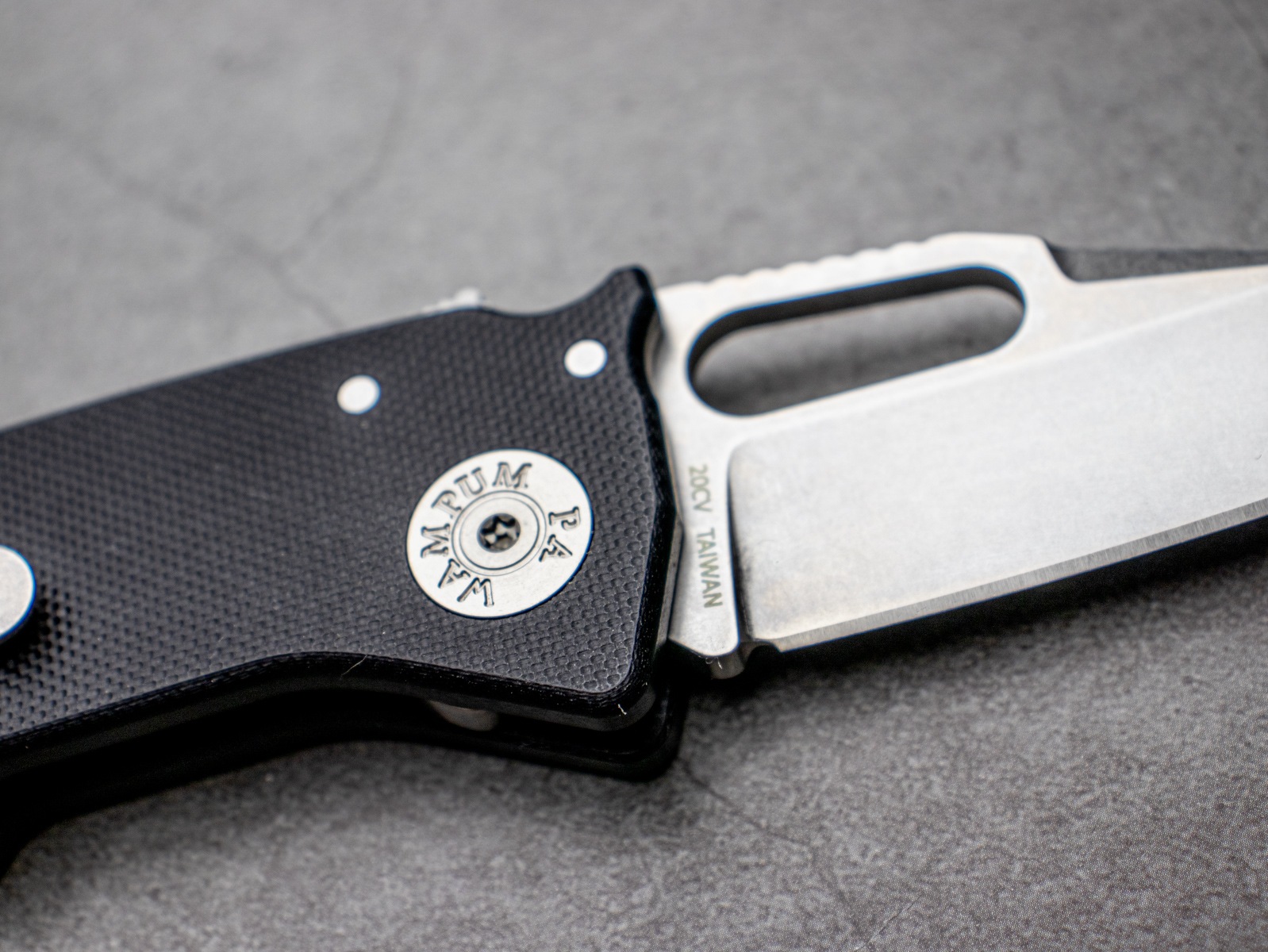 DEMKO KNIVES Nano-Shark 20CV Black G10 Shark Foot Shark-Lock