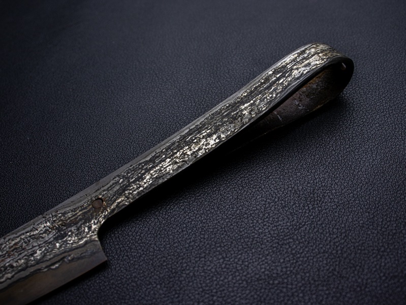 刀匠 高羽弘宗 作 手ノ内 140層ダマスカス 120mm Takaba